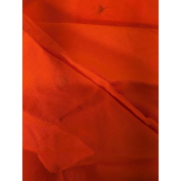 Vintage 1960s Bullseye Bill Mens XL Fluorescent Hunting Jacket Water Resistant - Picture 9 of 9